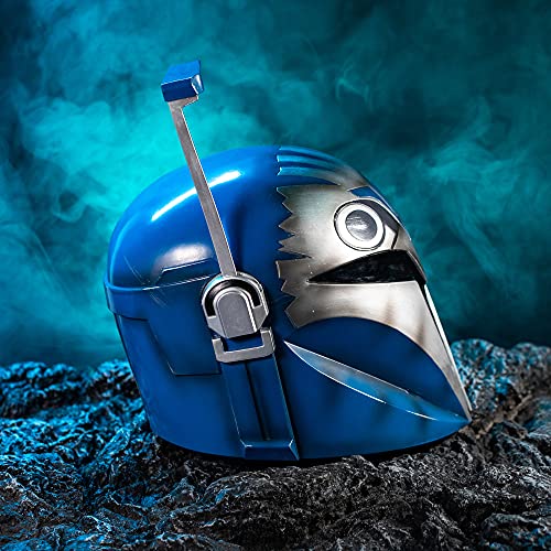 Chiefstore Casco Mandalorian Bo-Katan Casco SW Máscara de Cabeza Completa Mando Cosplay Mercancía para Hombres Halloween Cosplay Accesorios de Disfraz