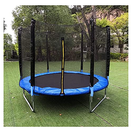 CHILD FENCE Red de Repuesto para Cama Elástica para Niños Red de Seguridad Pared Protectora Cama Elastica Trampolín Redonda 100% Resistente a los Rayos UV, Resistente a los Desgarros,140cm 6 Rods