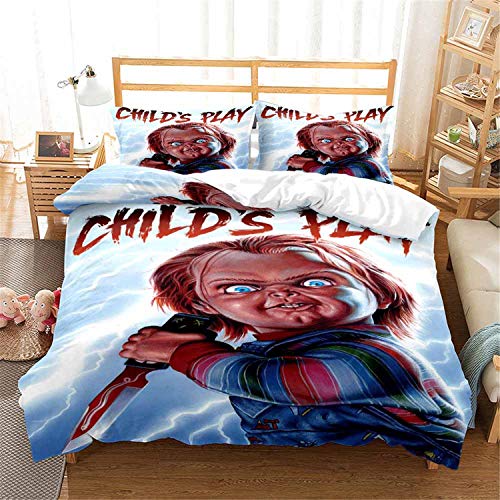 Child'S Play Krimi-Thriller - Juego de cama infantil (140 x 210 cm + 50 x 75 cm x 2)