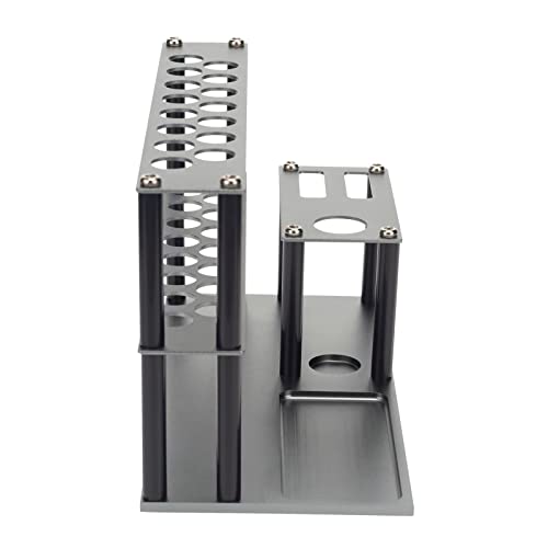 chiwanji Destornillador Organizador Rack Tornillo de Tornillo Soporte Soporte Tornillo Bandeja - de Titanio