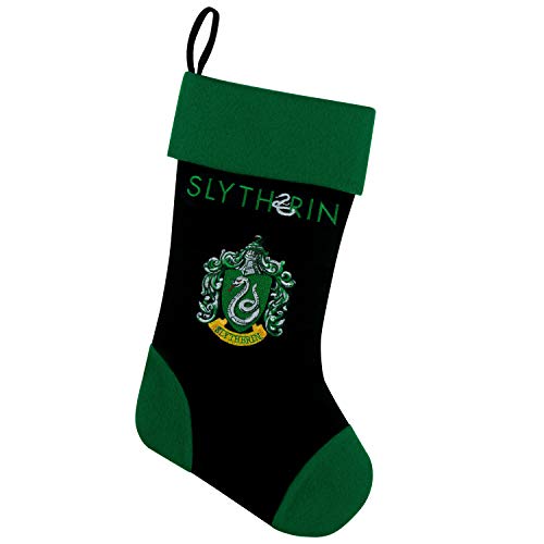 Cinereplicas Harry Potter Calcetines de Navidad - 46cm (Slytherin)