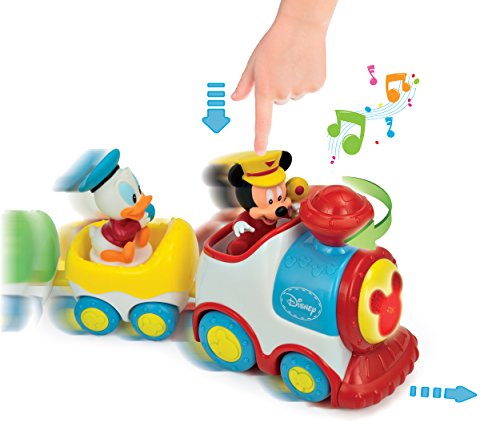 Clementoni 143610N Tren Músical Mickey Mouse