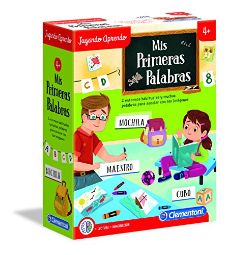 Clementoni-55304 - Mis Primeras Palabras - juego educativo a partir de 4 años