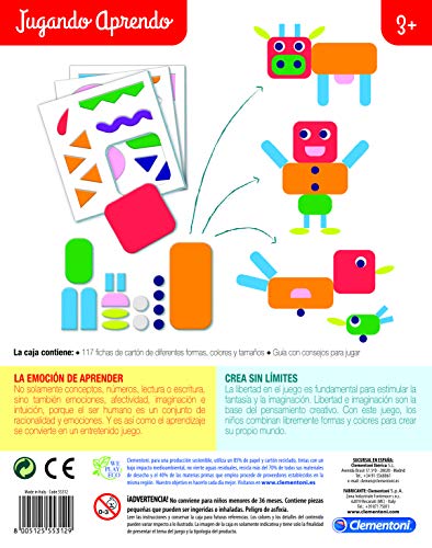 Clementoni-55312 - Crea sin Límites - juego educativo a partir de 3 años