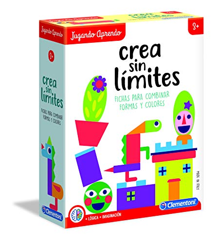 Clementoni-55312 - Crea sin Límites - juego educativo a partir de 3 años