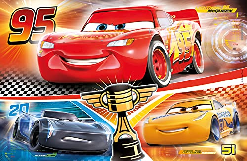 Clementoni Cars The Movie Disney 2 Puzzles 60 Piezas Cars3, Color (07131.9)