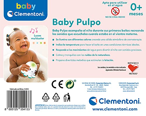 Clementoni Juego de baño, Multicolor (55413)