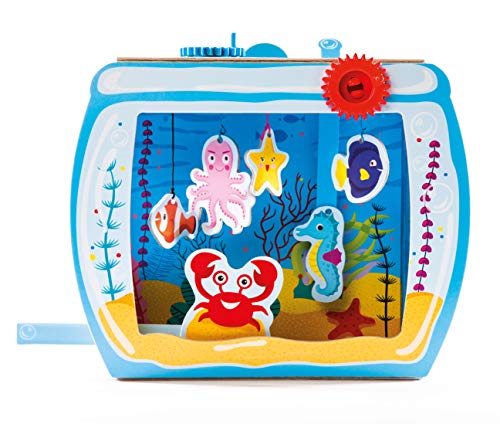 Clementoni Play Creative Crea tu propio acuario Juego, multicolor, 15259