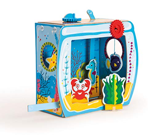 Clementoni Play Creative Crea tu propio acuario Juego, multicolor, 15259