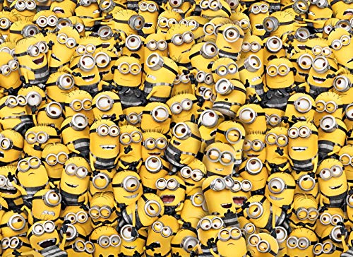 Clementoni- Puzzle impossible Minions 1000 pzas, Multicolor (39408) , color/modelo surtido