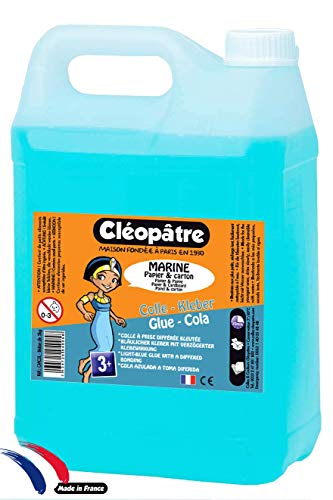 Cleopatre - CMC5L - Marine - Pegamento especial parvulario, 5 kg