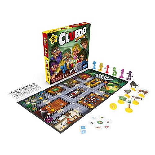 Cluedo Junior - El Caso del Juguete Roto (Juego en Caja, Hasbro Gaming, versión en Italiano)