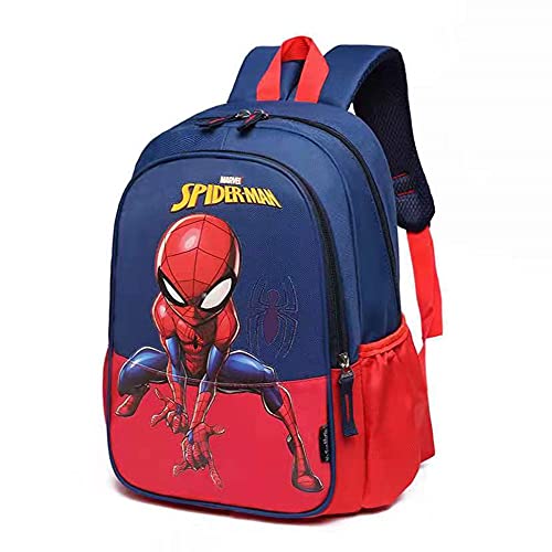 CO Mochila para niños Spiderman, Bolsa Impermeable 3D, Mochila superhéroe 3D Mochila Mochilas para niños Camping Senderismo.