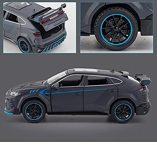 Coche Juguete para Niños 1:32 Coche De Juguete De Simulación Para Lamborghini Para Urus SUV Metal Coche Aleación Coche Diecasts & Toy Vehicles Model Model Toys Modelo Coche Aleación ( Color : Gris )