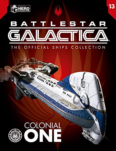 Colección de Naves espaciales de la Serie Battlestar Galactica Nº 13 Colonial One (25 cms)