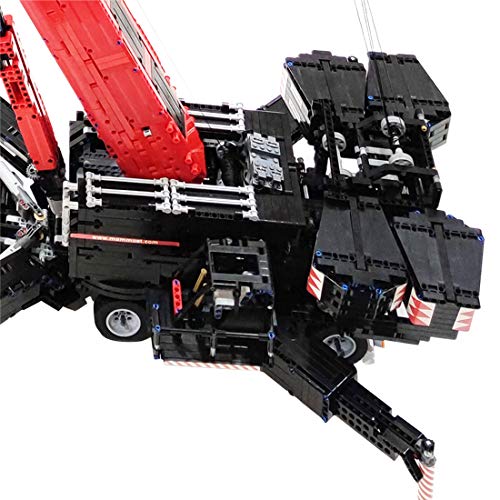 ColiCor Technic Crane 7769pcs 1:20 2.4G Control remoto Technics RC Mobile All-Terrain Crane con 12 motores y 9 Puentes Compatible con Lego