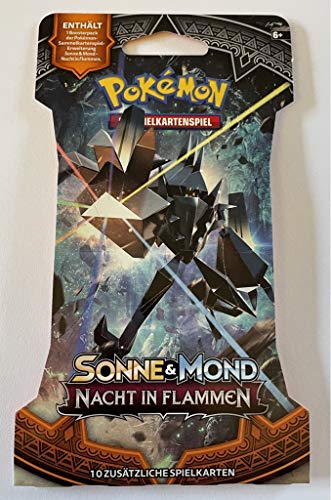 collect-it 1 Booster im Blister - SM3 - Nacht in Flammen - Deutsch - Pokemon