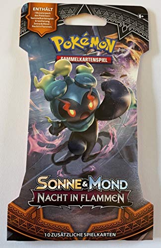 collect-it 1 Booster im Blister - SM3 - Nacht in Flammen - Deutsch - Pokemon