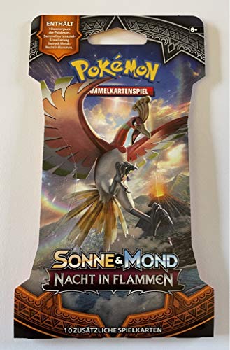 collect-it 1 Booster im Blister - SM3 - Nacht in Flammen - Deutsch - Pokemon