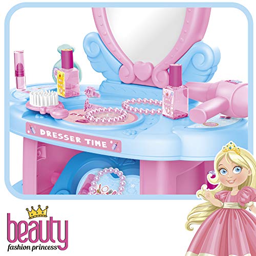 ColorBaby - Centro de belleza tocador infantil interactivo beauty fashion princess (46664)