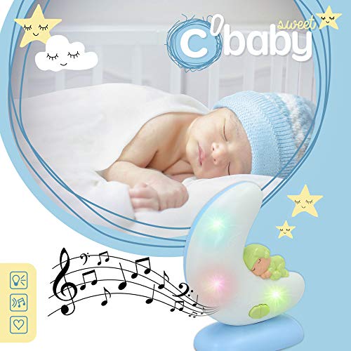 ColorBaby - Lámpara musical infantil con melodías por bluetooth c'baby sweet (43528)