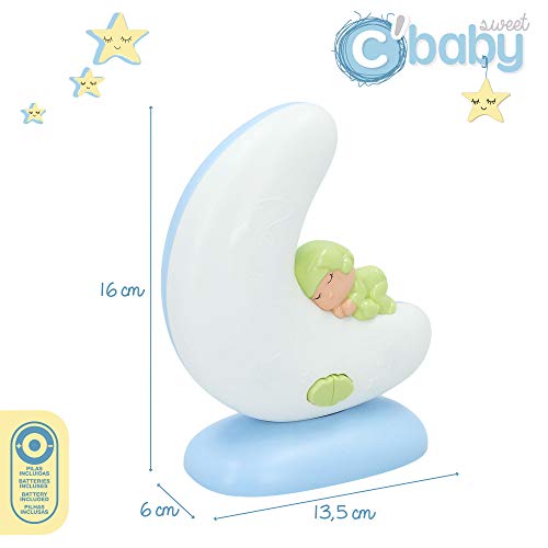 ColorBaby - Lámpara musical infantil con melodías por bluetooth c'baby sweet (43528)