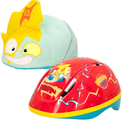 ColorBaby SuperThings - Superthings - Casco 3D c/Funda de Peluche (77284)