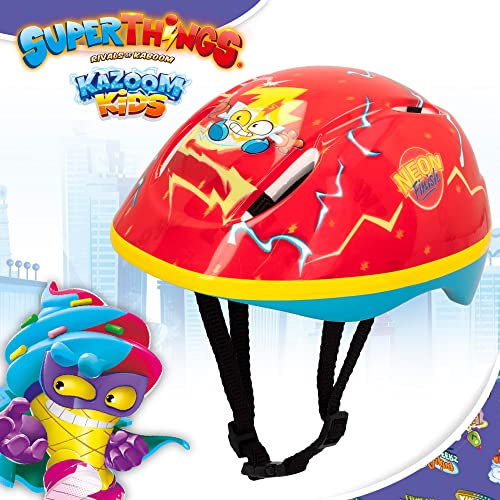 ColorBaby SuperThings - Superthings - Casco 3D c/Funda de Peluche (77284)