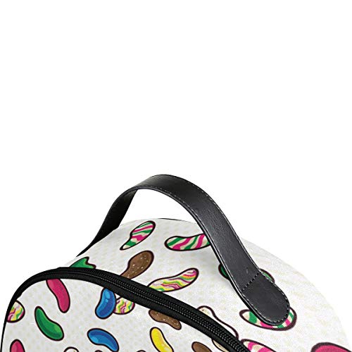 Colorido Jelly Bean Candy mochila para niños y niñas, mochila escolar