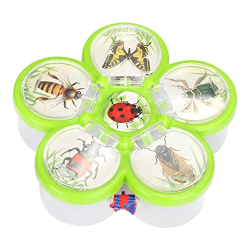 com-four® Kit de investigación para niños - Juego de atrapa Insectos con Red de Aterrizaje y Pinzas - Juego de Descubrimiento para niños - Juguetes educativos biología (01 Pieza - Set1)