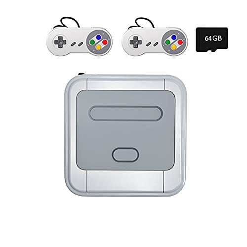 Consola Juegos Retro Reproductor Videojuegos Consolas Videojuegos 4K HD TV Para PS1/PSP/N64/DC Con Más 50000 Juegos Consolas Juegos Controladores Inalámbricos Duales 2.4G Interacción Familiare