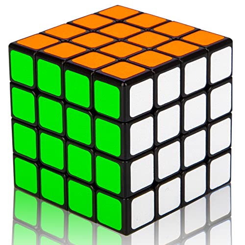 Cooja 4x4 Cube, Speed Cube Magic Puzzle Cubo Rompecabezas Brain Teaser Cubos Inteligentes Regalos para Niño Adulto