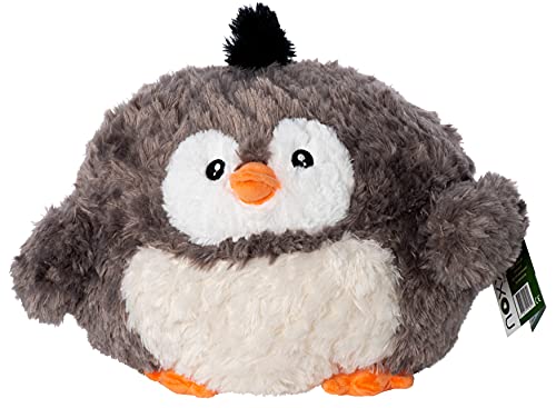 Cozy NOXXIEZ - Calentador de manos para niños, peluche de peluche, almohada como cojín de calor para cama, coche y hogar (pingüino)