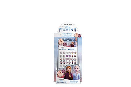 CRAZE - Pendientes Adhesivos Frozen 2, Pegatinas Infantiles Disney, Stickers Pendiente, Recompensa Niños, Regalos para Niñas, Pegatina Decoración Pared, Surtido