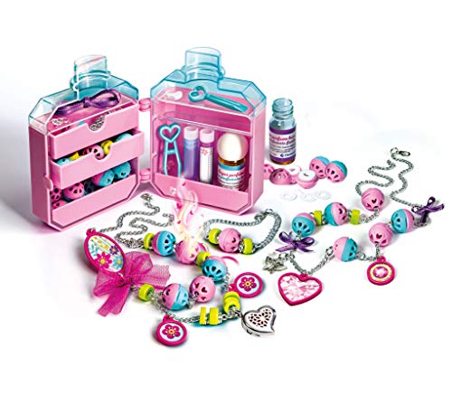 Crazy Chic Clementoni- Crazy Chic Perfumadas Abalorios niña, Multicolor (Clementoni S.p.A 18600)