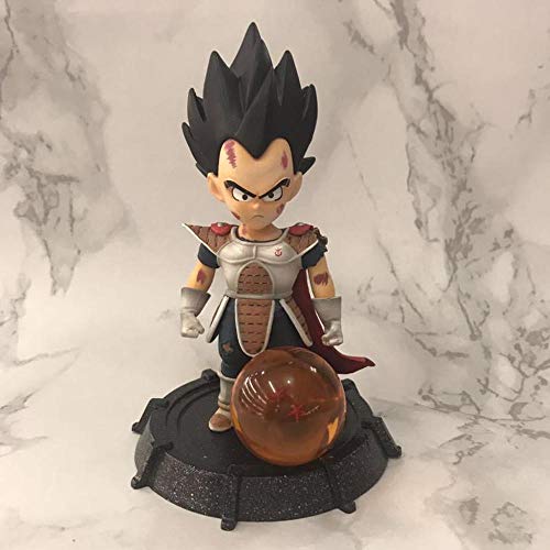 Cumpleaños De Caracteres Figura De Acción De Dragon Ball Vegeta GK Bida Príncipe Juguete Colección Animada Modelo Estatua Inicio De Decoración-Niños Regalos-17cm A