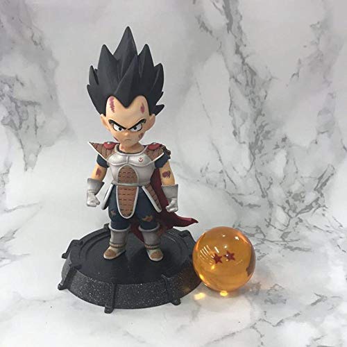 Cumpleaños De Caracteres Figura De Acción De Dragon Ball Vegeta GK Bida Príncipe Juguete Colección Animada Modelo Estatua Inicio De Decoración-Niños Regalos-17cm A