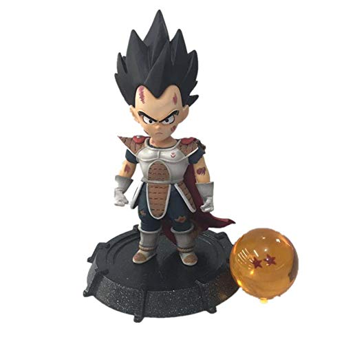 Cumpleaños De Caracteres Figura De Acción De Dragon Ball Vegeta GK Bida Príncipe Juguete Colección Animada Modelo Estatua Inicio De Decoración-Niños Regalos-17cm A