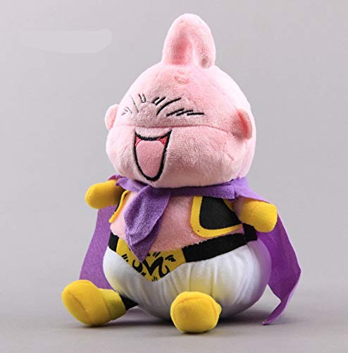 CushionsHome Dragon Ball Z Buu Felpa Juguete Anime Majin Boo Anime Almohada Muñeca Cuddly Relleno Muñeca Niños Cumpleaños Regalo 20cm Un Par