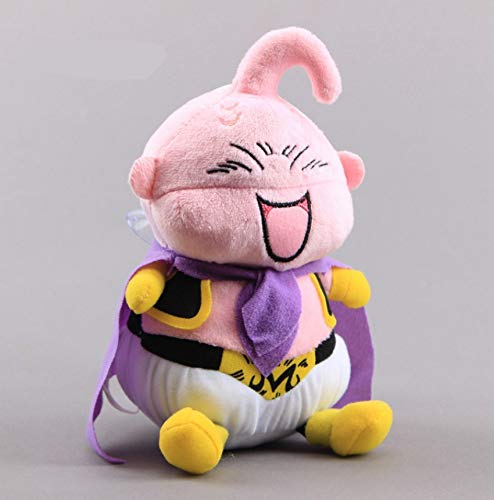 CushionsHome Dragon Ball Z Buu Felpa Juguete Anime Majin Boo Anime Almohada Muñeca Cuddly Relleno Muñeca Niños Cumpleaños Regalo 20cm Un Par