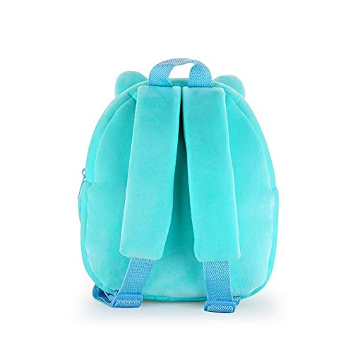 Czemo Mochila Infantil Guarderia Bolso del Cabrito Mochila para Niña y Niño 1-3 años (Búho Azul)