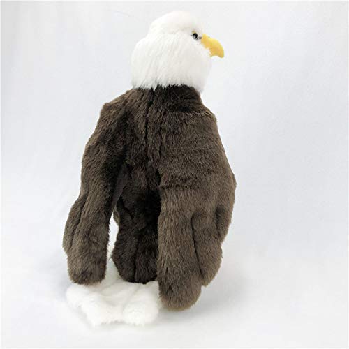 danyangshop Peluches 31 Cm Animal Lindo Simulación Animal Águila Calva Muñeca Niños Peluche Águila Calva Bebé Niño Juguete De Peluche Regalo