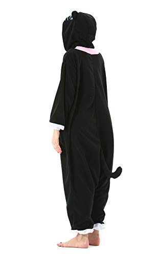 DarkCom Disfraz de Animal Unisex para Adulto Sirve como Pijama o Cosplay Sleepsuit de una Pieza