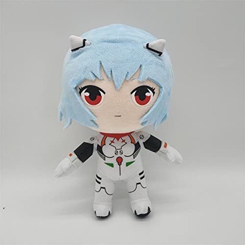 Dásīlín Rei Ayanami 8,7 en Juguetes de Peluche Evangelion, muñeco de Peluche de Anime Kawaii Evangelion Rei Lindo para Fans de EVA y niños