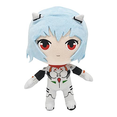 Dásīlín Rei Ayanami 8,7 en Juguetes de Peluche Evangelion, muñeco de Peluche de Anime Kawaii Evangelion Rei Lindo para Fans de EVA y niños