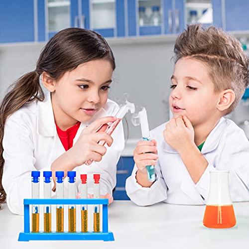 deAO Laboratorio de Ciencias Kit para Principiantes Juego de Imitación para Niños y Niñas Incluye Manual de Experimentos, Bata, Tarjeta de Identificación y Accesorios de Laboratorio Característicos