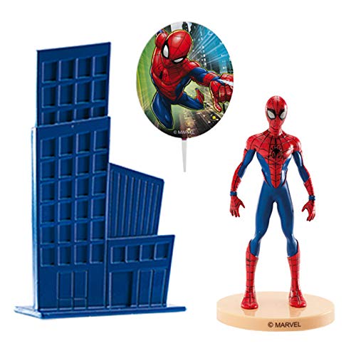 Dekora - Decoracion para Tartas con la Figura de Spiderman de PVC