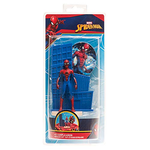 Dekora - Decoracion para Tartas con la Figura de Spiderman de PVC