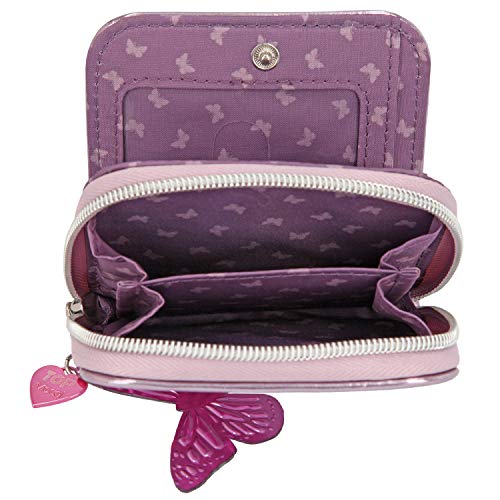 Depesche- Cartera Fantasy Model Ballet, Rosa, Aprox. 3 x 12 x 10 cm (10910)