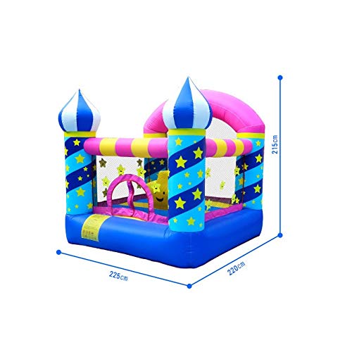 Diaod Castillo Inflable niños Juegos for niños al Aire Libre Diapositivas Infantil Trampolín de Salto hinchables Parque de Atracciones Suave Área de Juego